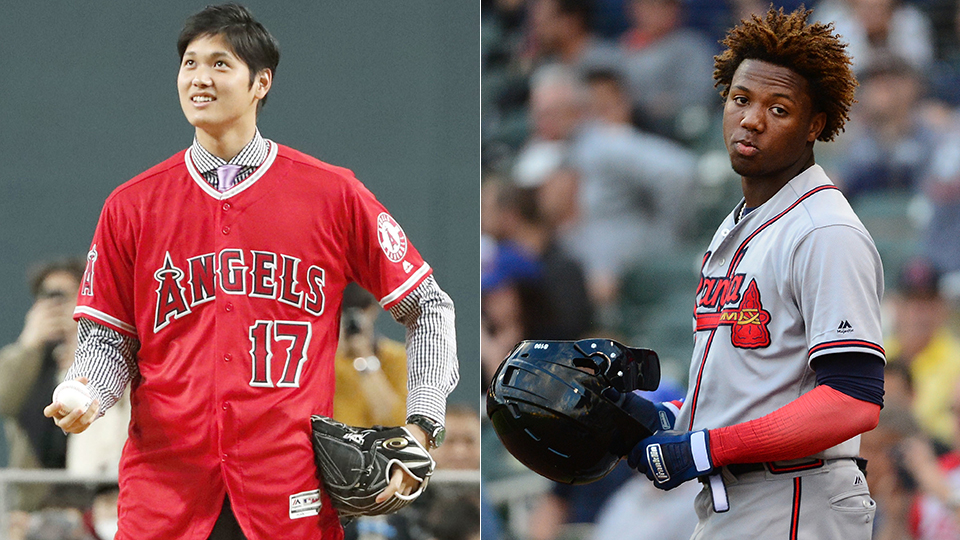 Ronald Acuna Jr. and Shohei Ohtani Win MLB Rookie of the Year Awards