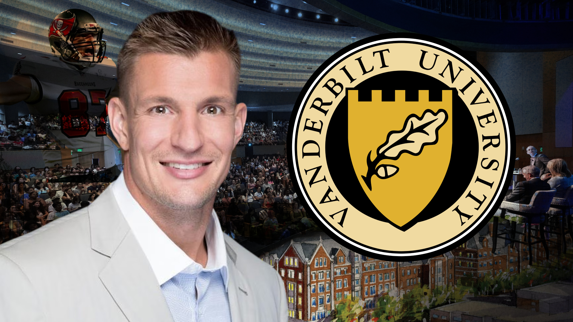 Retired NFL Star Rob Gronkowski Speaks at Vanderbilt IMPACT Symposium
