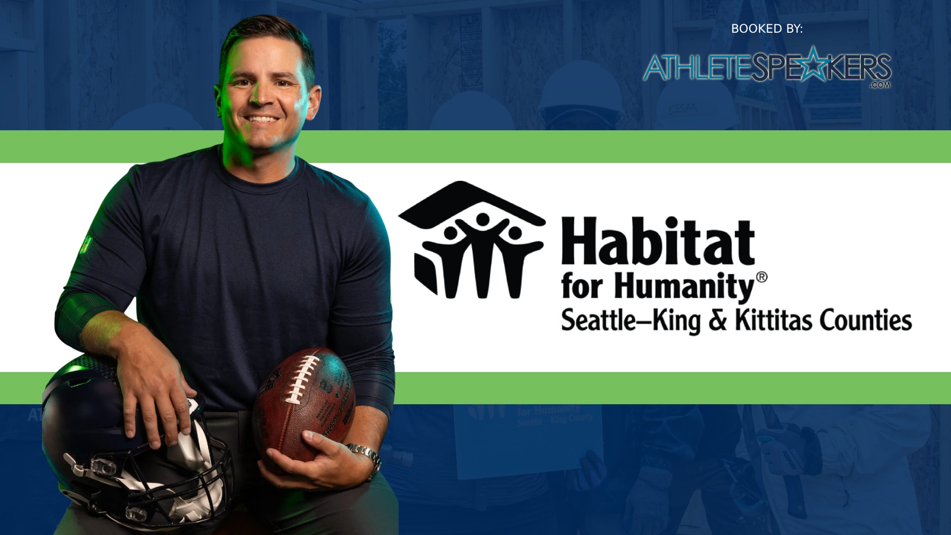 Super Bowl-Winning Seattle Seahawks Head Coach Mike Macdonald Celebrates Habitat for Humanity Milestone